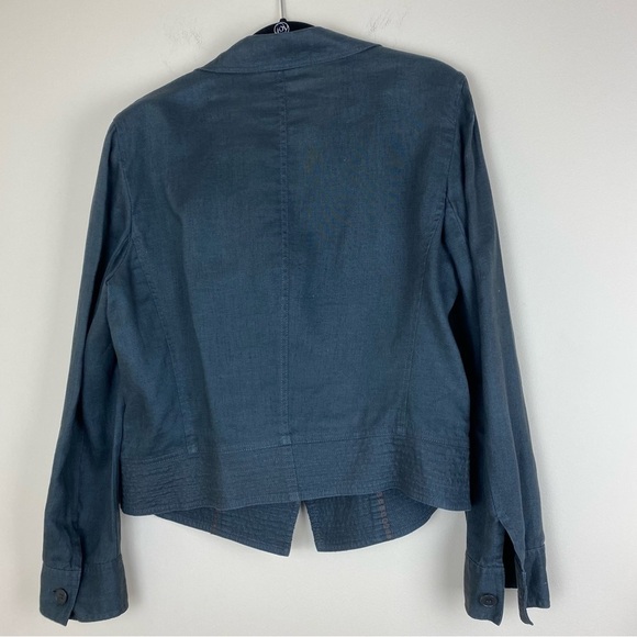 Kapalua 100% linen Soft Blazer Coat Jacket women’s 14 - Picture 7 of 7